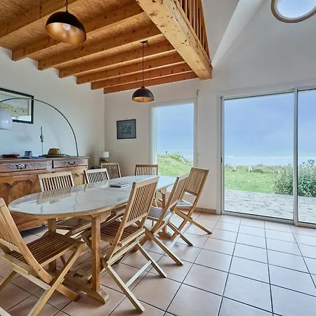 Les Pieds Dans L'eau - Front De Ferienhaus *