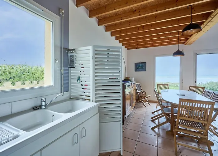 Les Pieds Dans L'eau - Front De Ferienhaus *